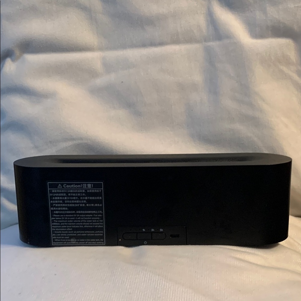 Black Water Vapor Flame Machine